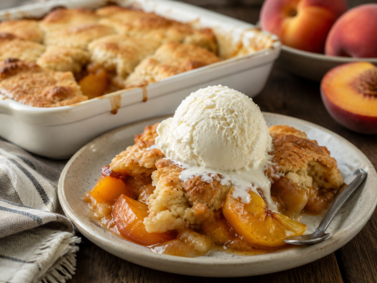 Southern Peach Cobbler