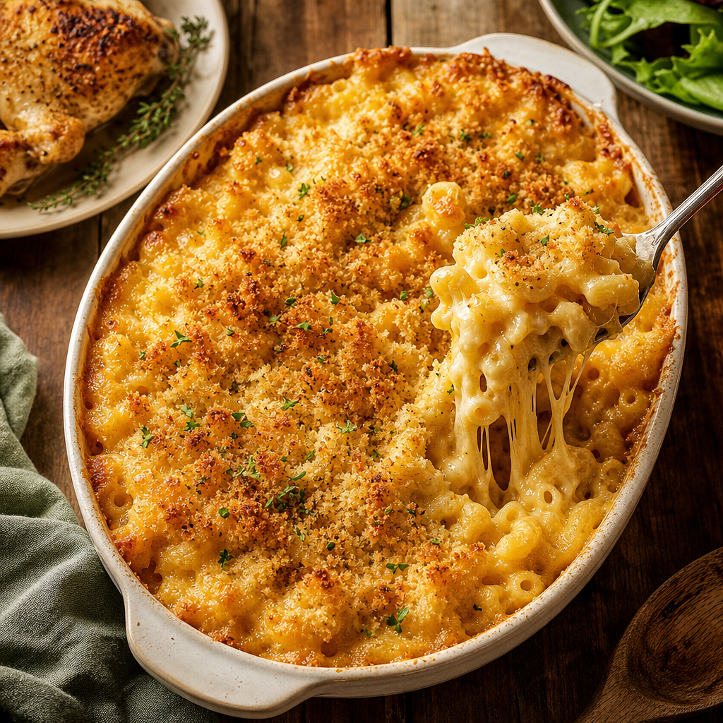 Creamy Baked Mac and Cheese