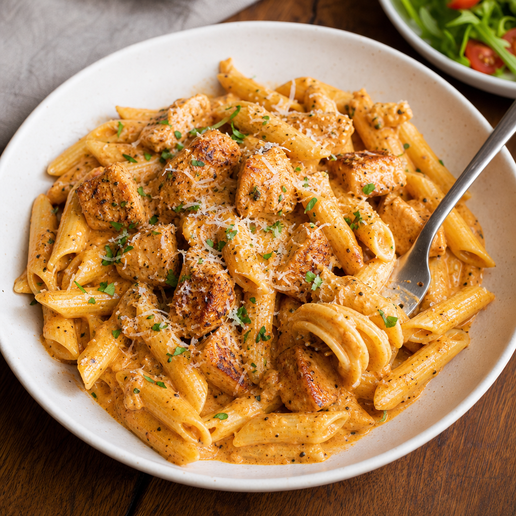Creamy Cajun Chicken Pasta