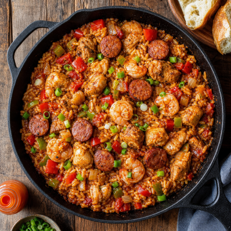 One Pan Jambalaya